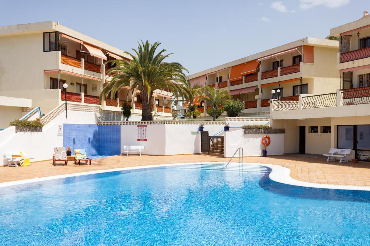 Frontline Playa Las Vistas With Pool, Parking, Sea Los Cristianos  Buitenkant foto
