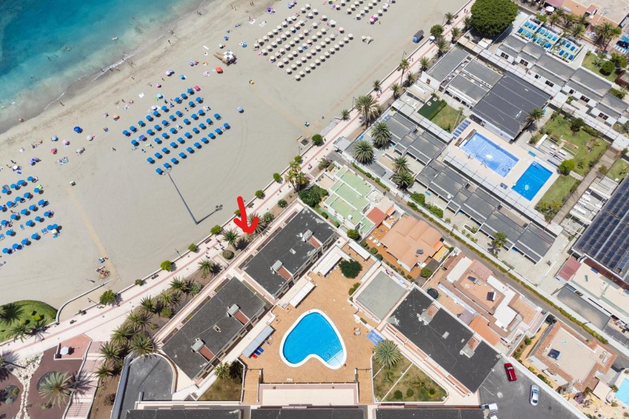 Frontline Playa Las Vistas With Pool, Parking, Sea Los Cristianos  Buitenkant foto