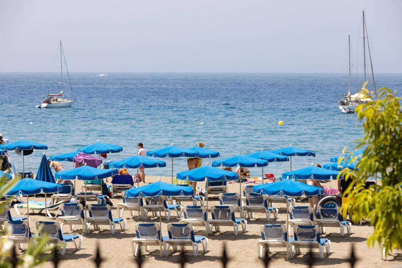 Frontline Playa Las Vistas With Pool, Parking, Sea Los Cristianos  Buitenkant foto