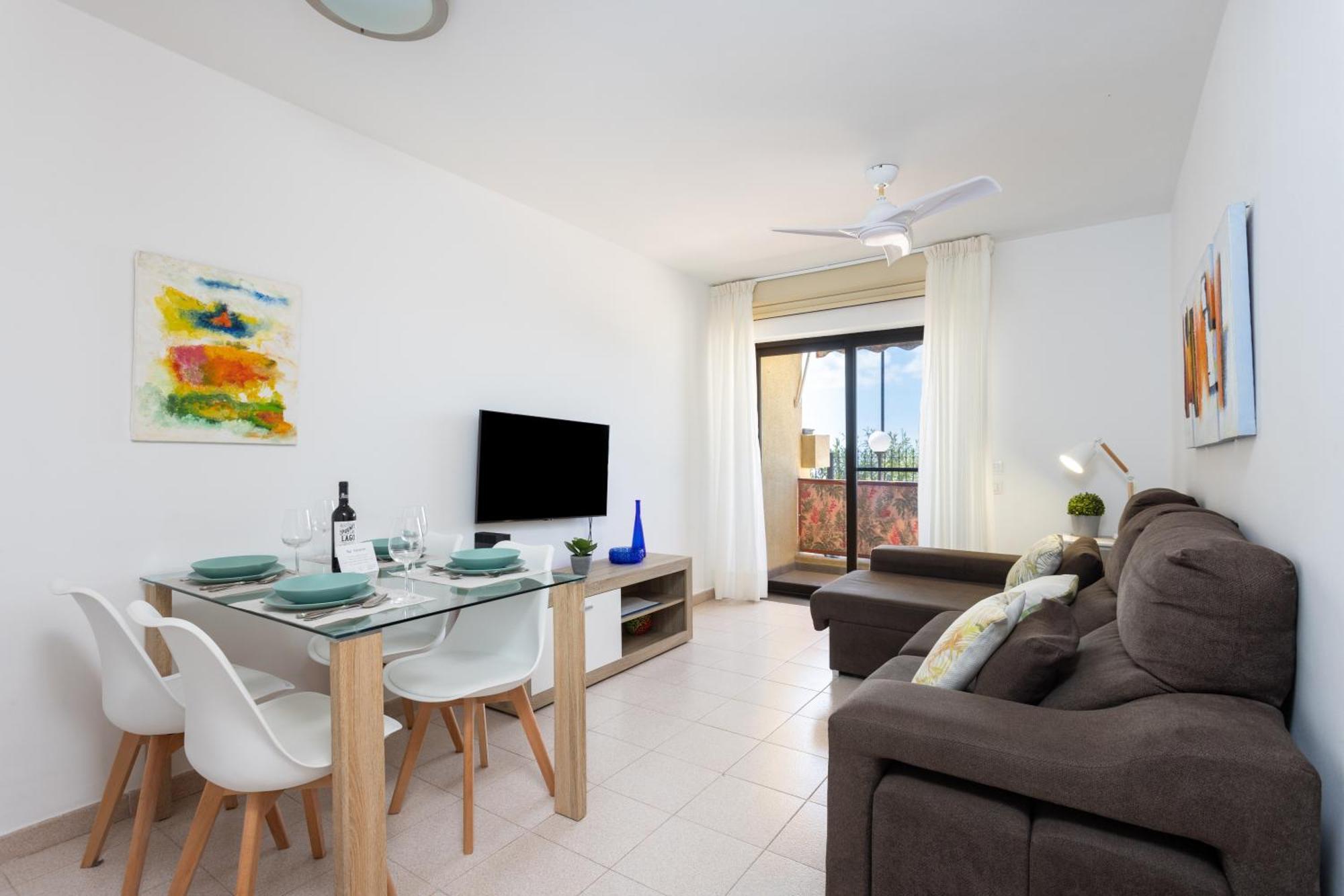 Frontline Playa Las Vistas With Pool, Parking, Sea Los Cristianos  Buitenkant foto